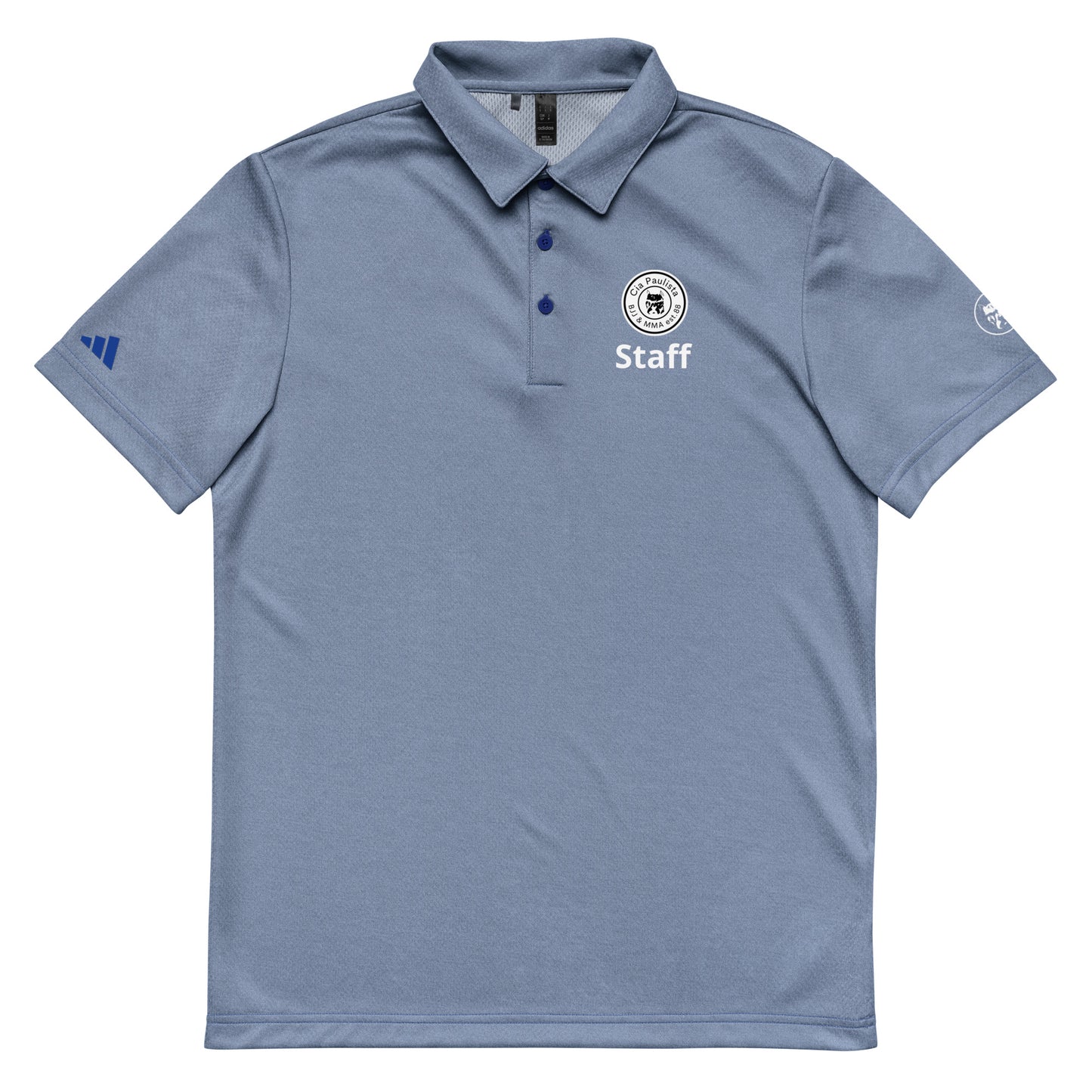 Equipe 2024 / Polo / destaque da adidas