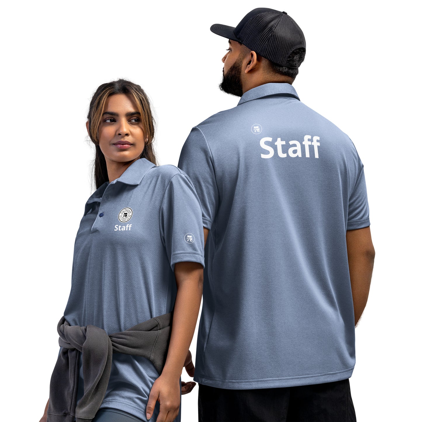 Equipe 2024 / Polo / destaque da adidas