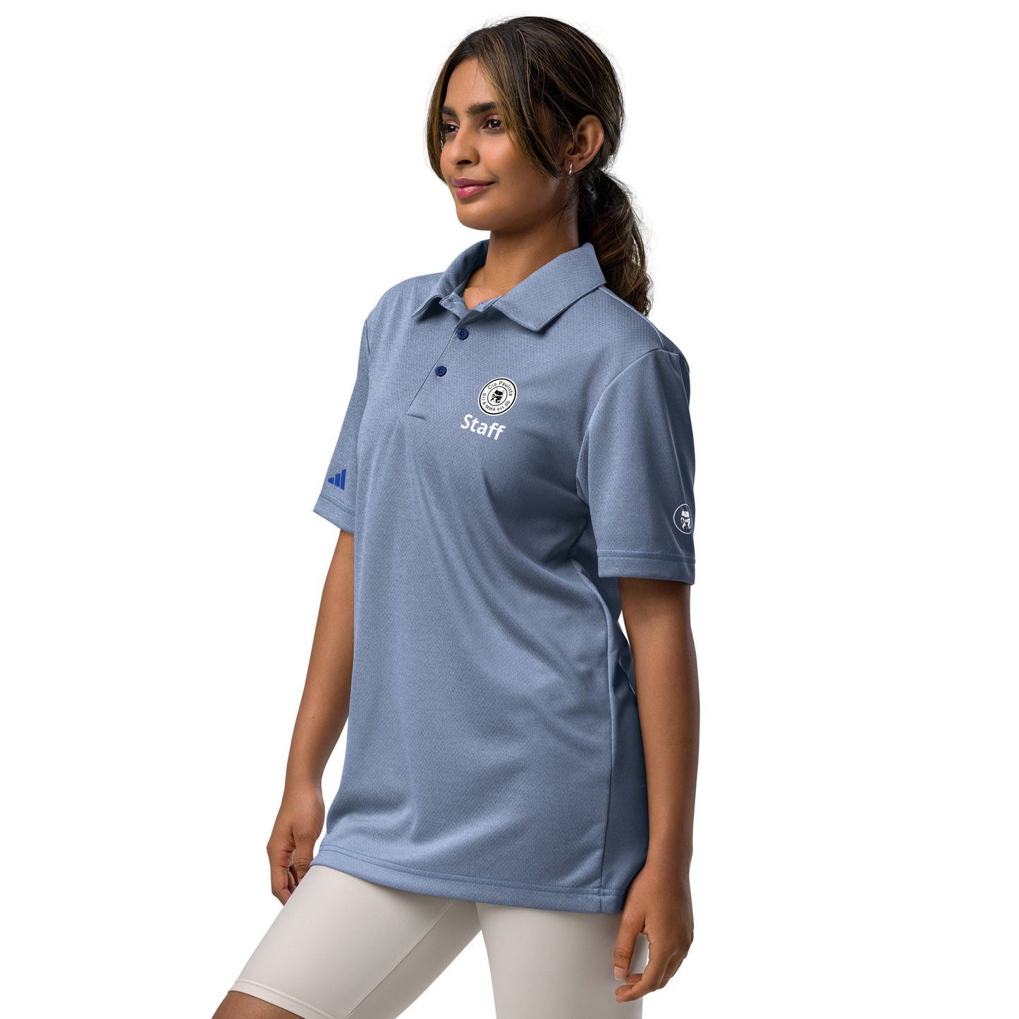 Equipe 2024 / Polo / destaque da adidas