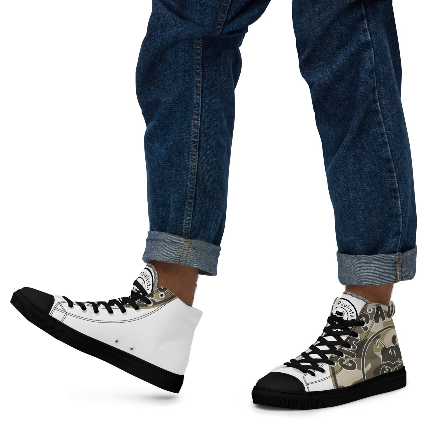 URBANO / Anklelock / Sapatos de lona de cano alto masculinos