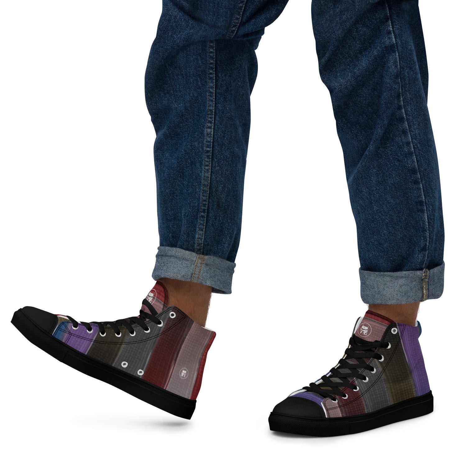 EVOLUTIONAL / Anklelock / Sapatos de lona de cano alto masculinos
