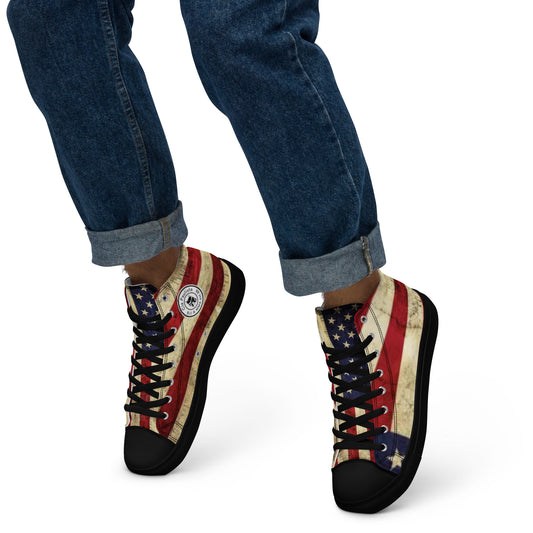 AMERICANO / Anklelock / Sapatos de lona de cano alto masculinos