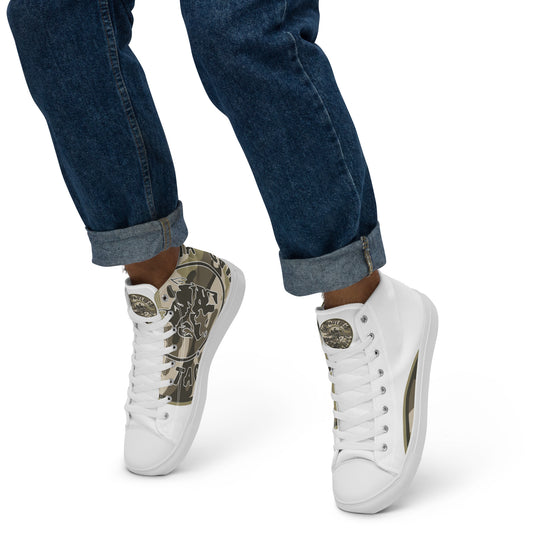 URBANO Inverted / Anklelock / Sapatos de lona de cano alto masculinos