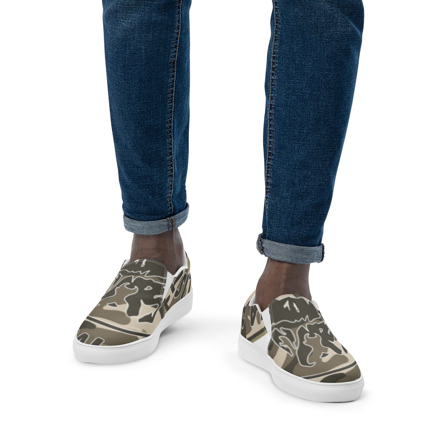 Tático / Footlock / Sapatos de lona masculinos sem cadarço