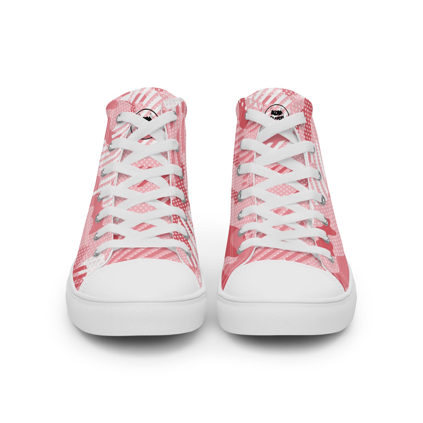 PINKA / Anklelock / Sapatos de lona de cano alto femininos