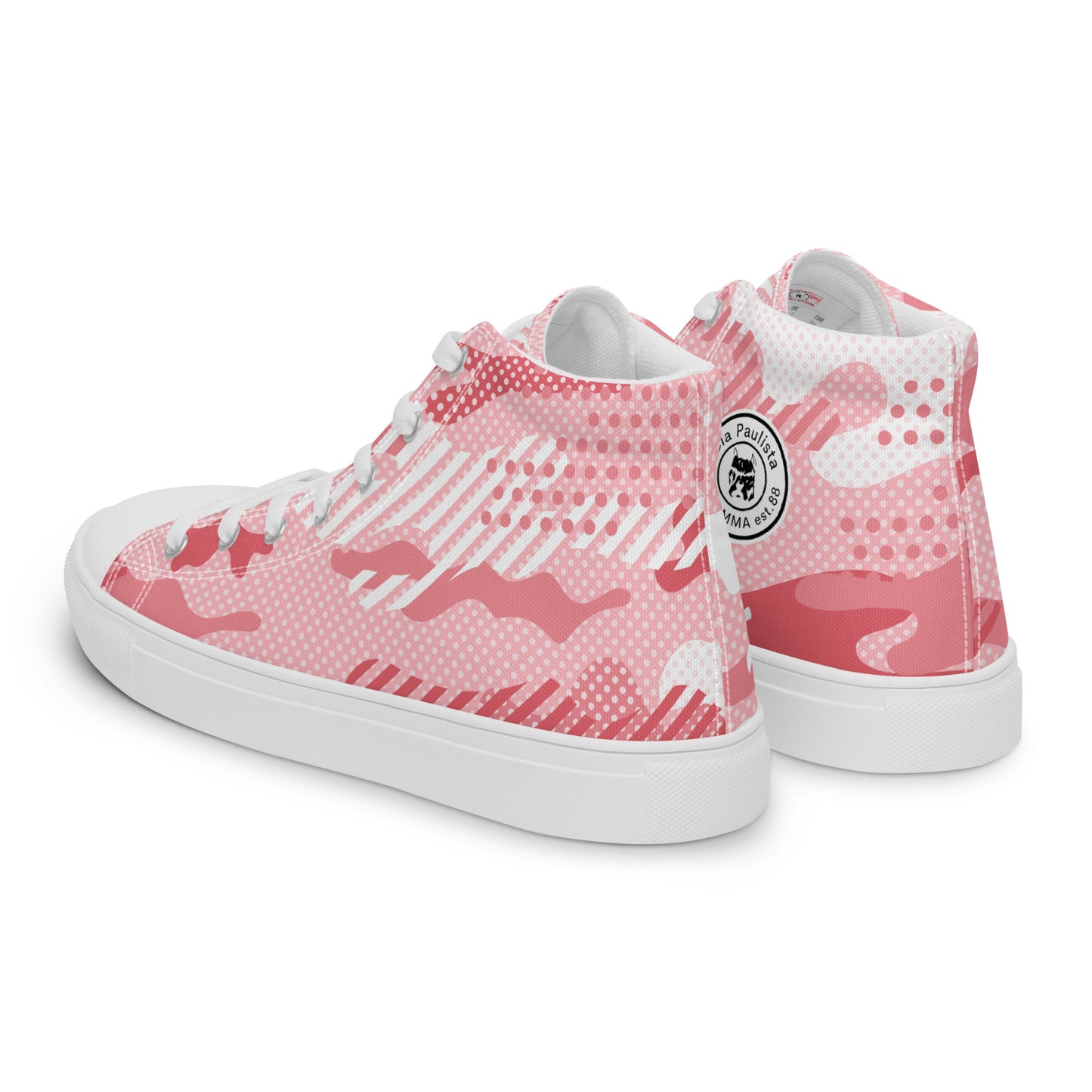 PINKA / Anklelock / Sapatos de lona de cano alto femininos