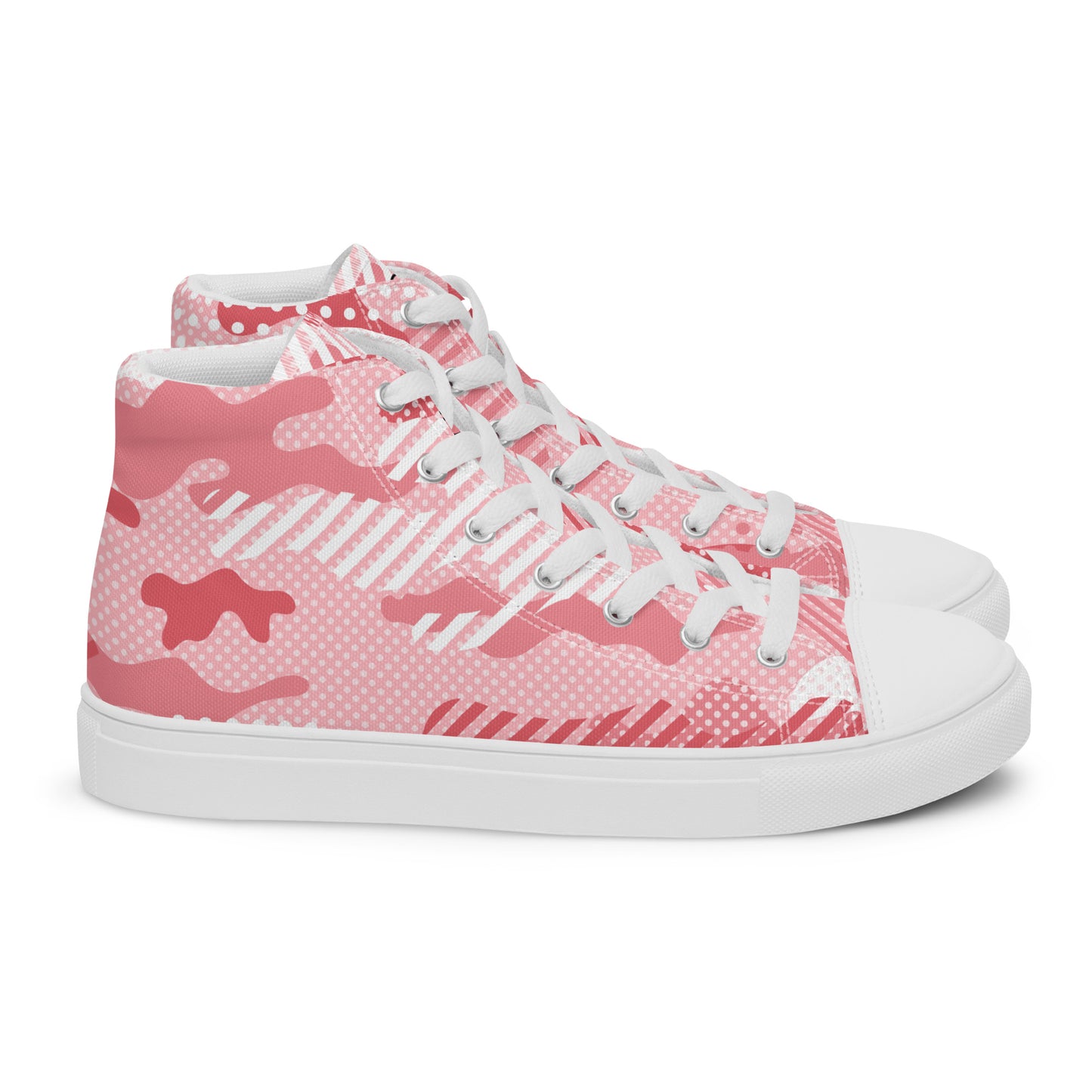 PINKA / Anklelock / Sapatos de lona de cano alto femininos