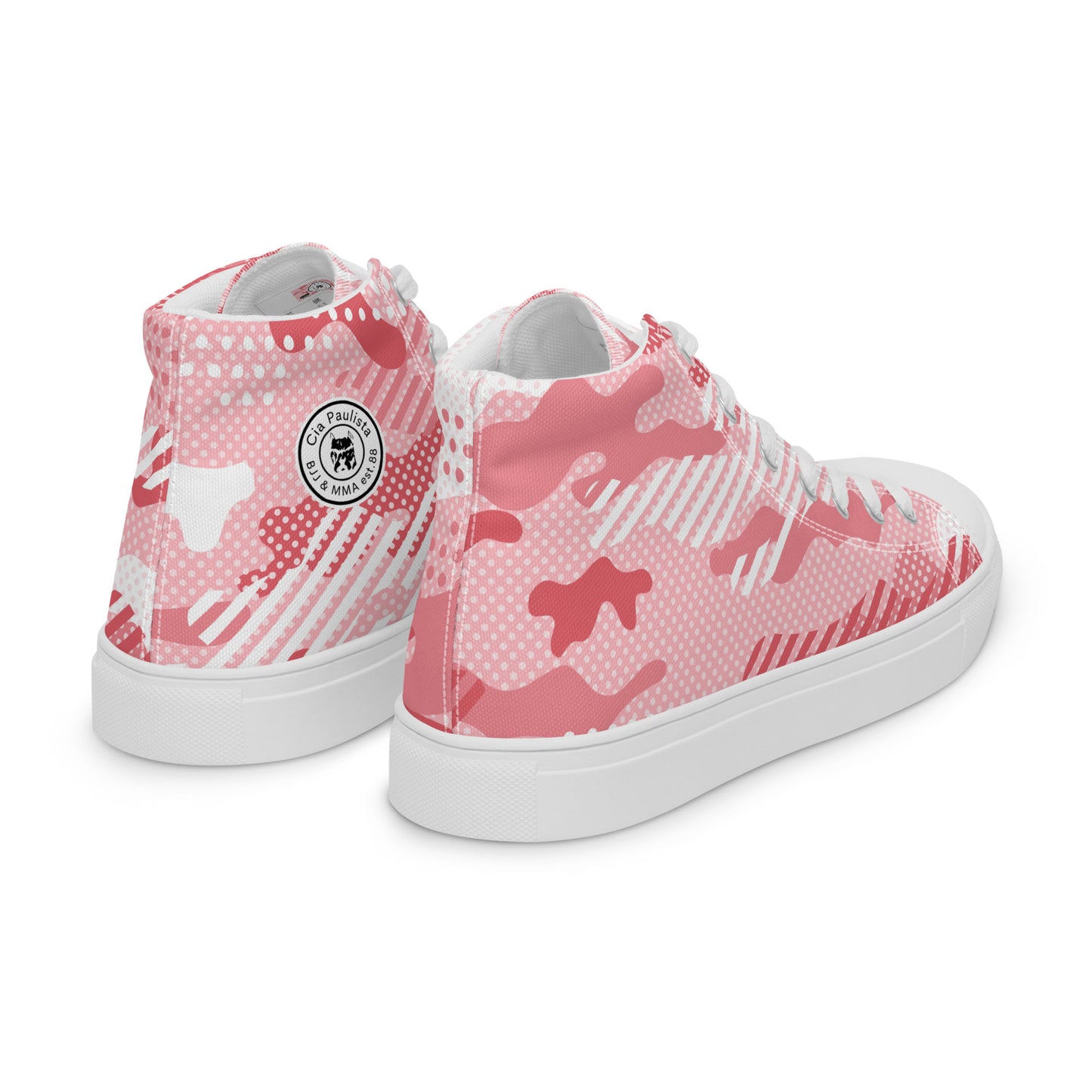 PINKA / Anklelock / Sapatos de lona de cano alto femininos