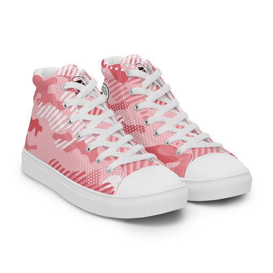 PINKA / Anklelock / Sapatos de lona de cano alto femininos